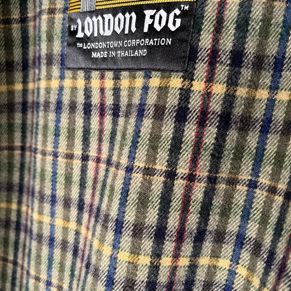 Vintage London Fog Coat - Cloth Lined Men’s Trench 40R - Picture 5 of 5